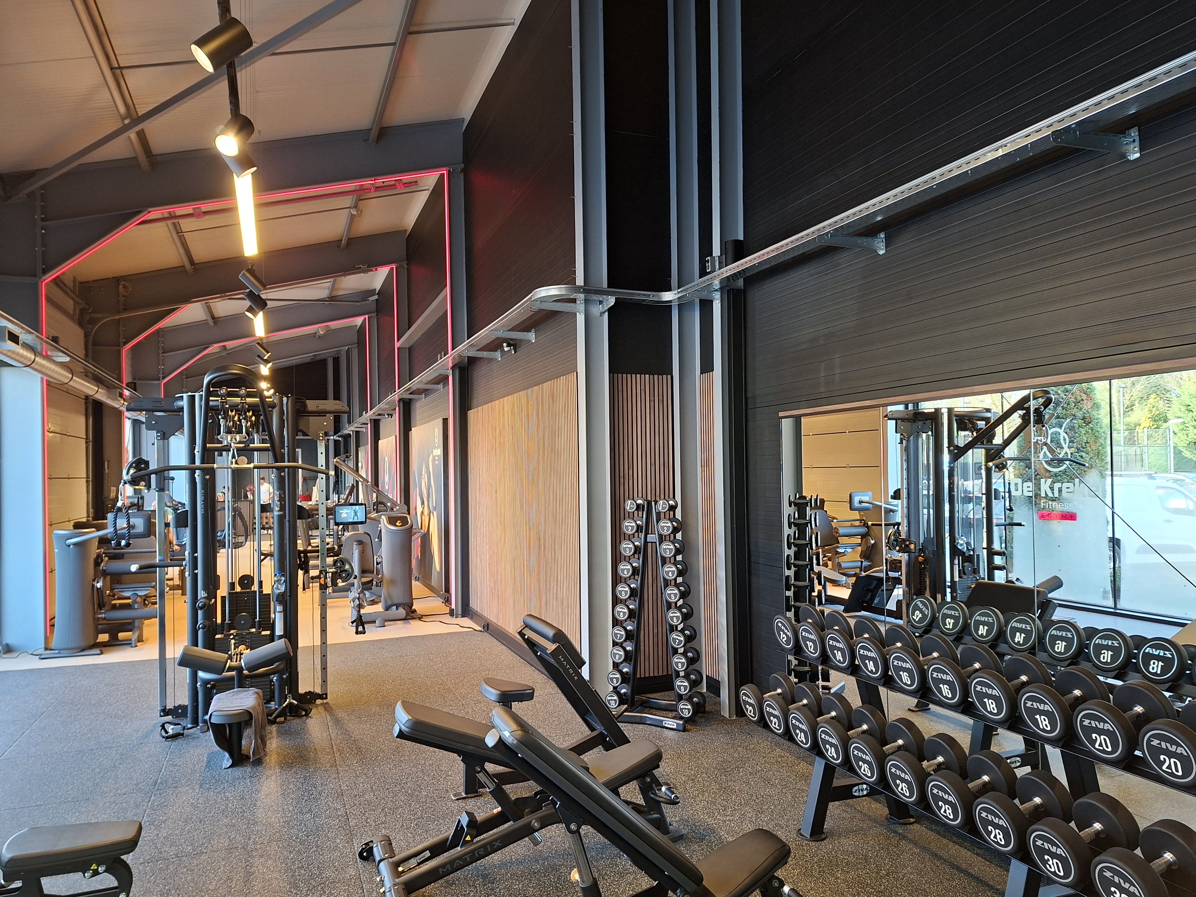Vrije fitness apparatuur